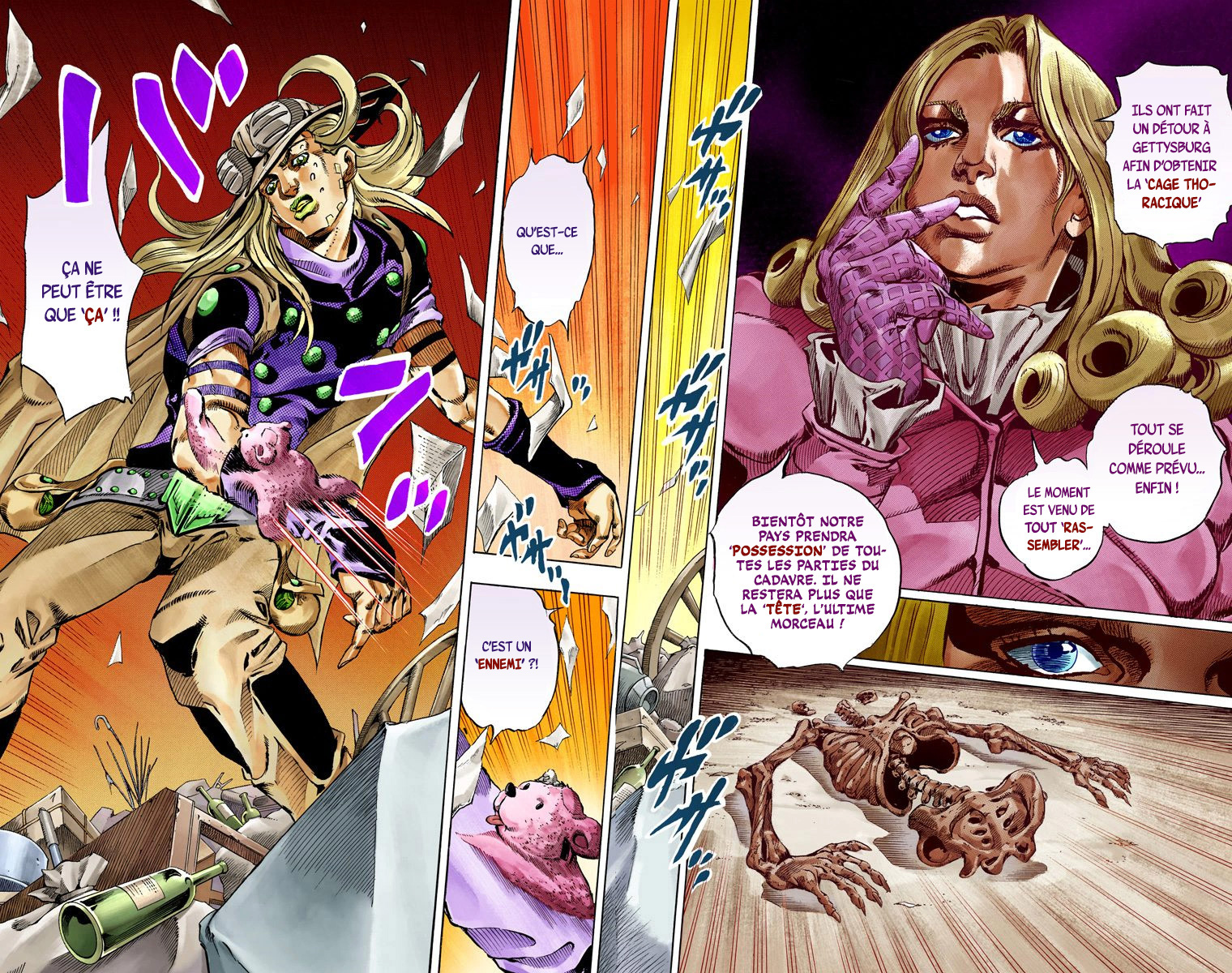 Read JoJo_s Bizarre Adventure Part 7 Steel Ball Run Official Colored FR Manga Online