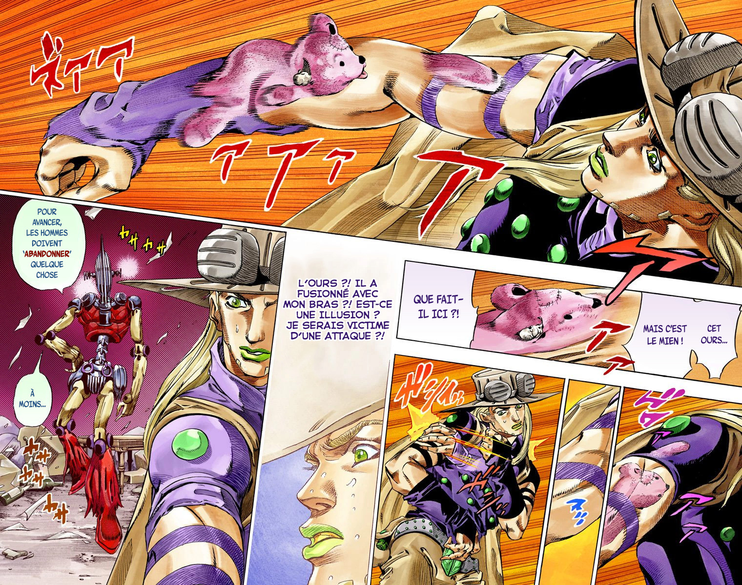 Read JoJo_s Bizarre Adventure Part 7 Steel Ball Run Official Colored FR Manga Online