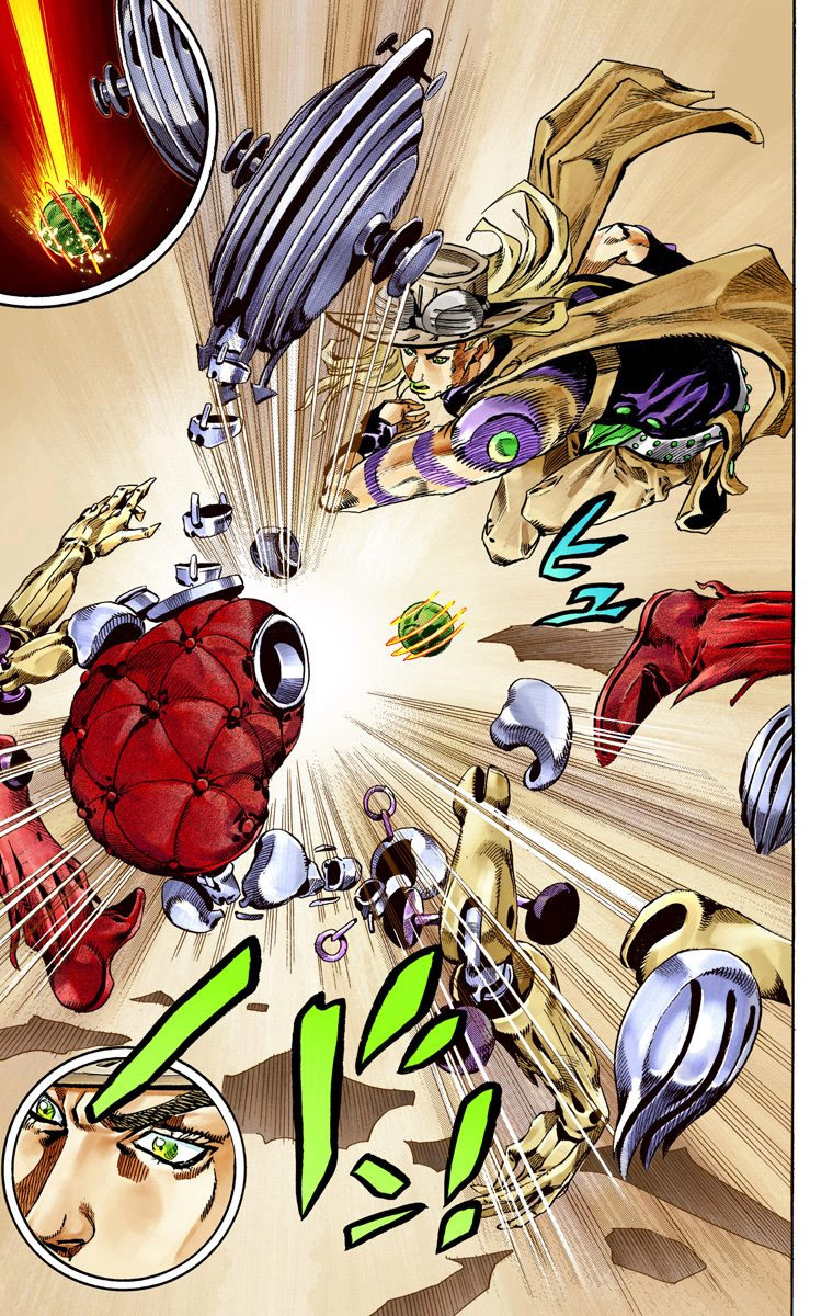 Read JoJo_s Bizarre Adventure Part 7 Steel Ball Run Official Colored FR Manga Online