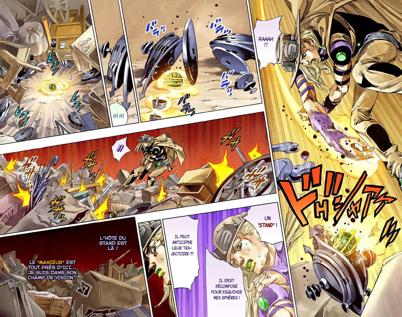 Read JoJo_s Bizarre Adventure Part 7 Steel Ball Run Official Colored FR Manga Online