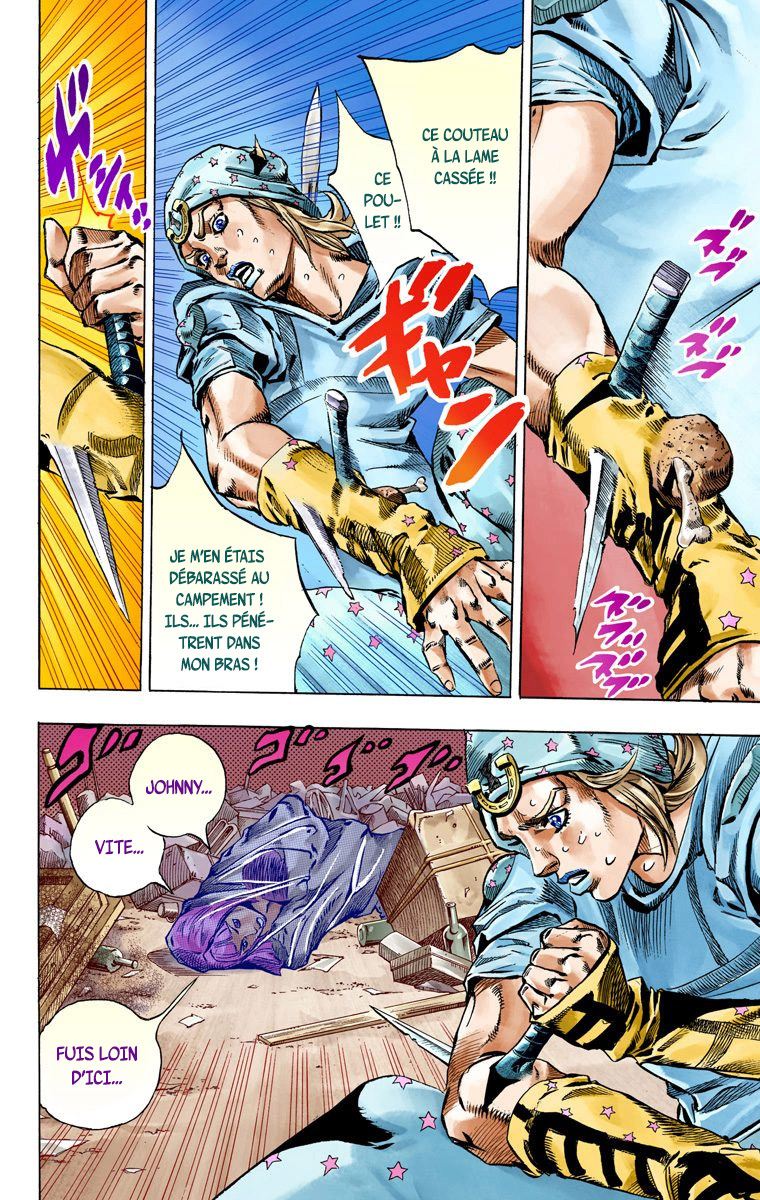 Read JoJo_s Bizarre Adventure Part 7 Steel Ball Run Official Colored FR Manga Online