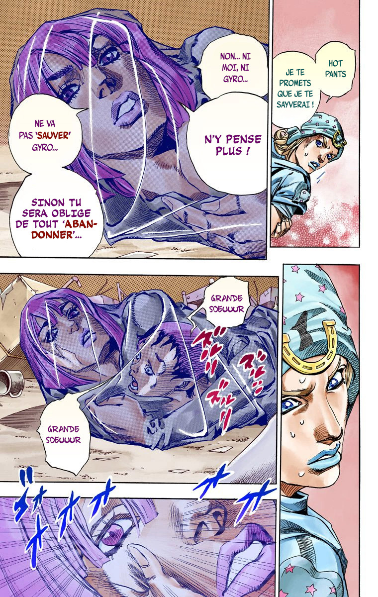 Read JoJo_s Bizarre Adventure Part 7 Steel Ball Run Official Colored FR Manga Online