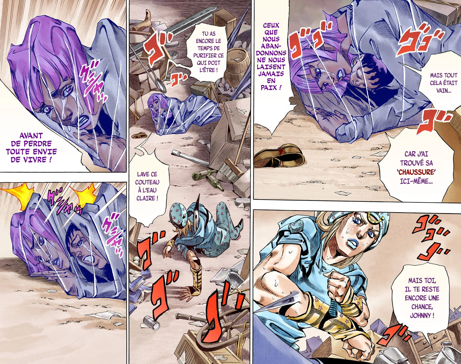 Read JoJo_s Bizarre Adventure Part 7 Steel Ball Run Official Colored FR Manga Online