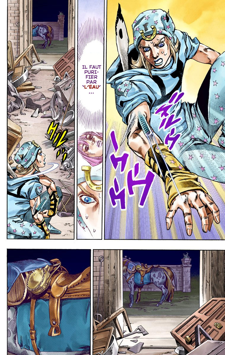 Read JoJo_s Bizarre Adventure Part 7 Steel Ball Run Official Colored FR Manga Online