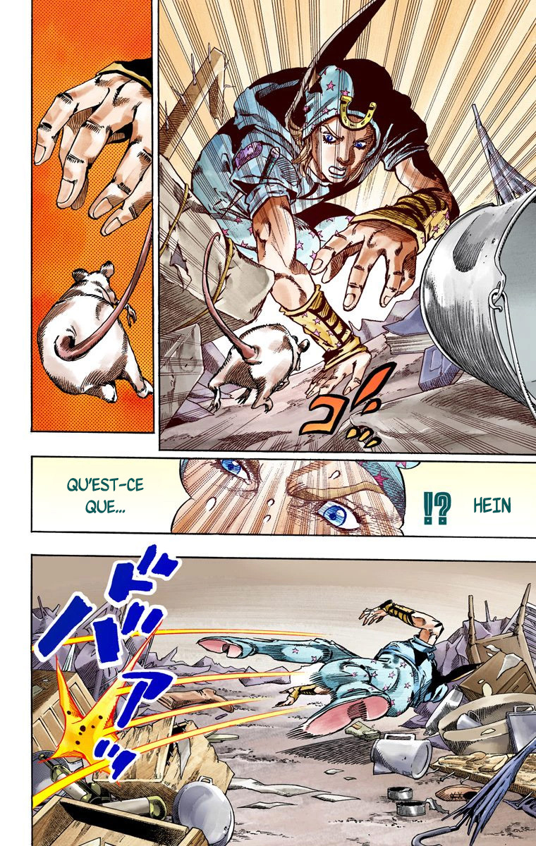 Read JoJo_s Bizarre Adventure Part 7 Steel Ball Run Official Colored FR Manga Online