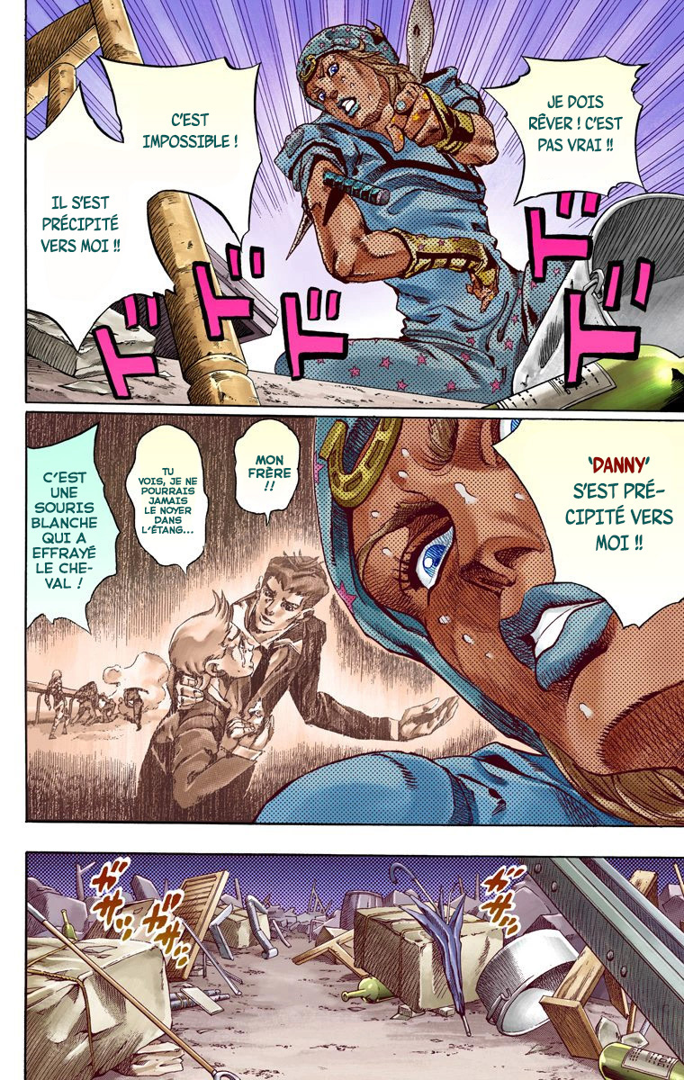 Read JoJo_s Bizarre Adventure Part 7 Steel Ball Run Official Colored FR Manga Online