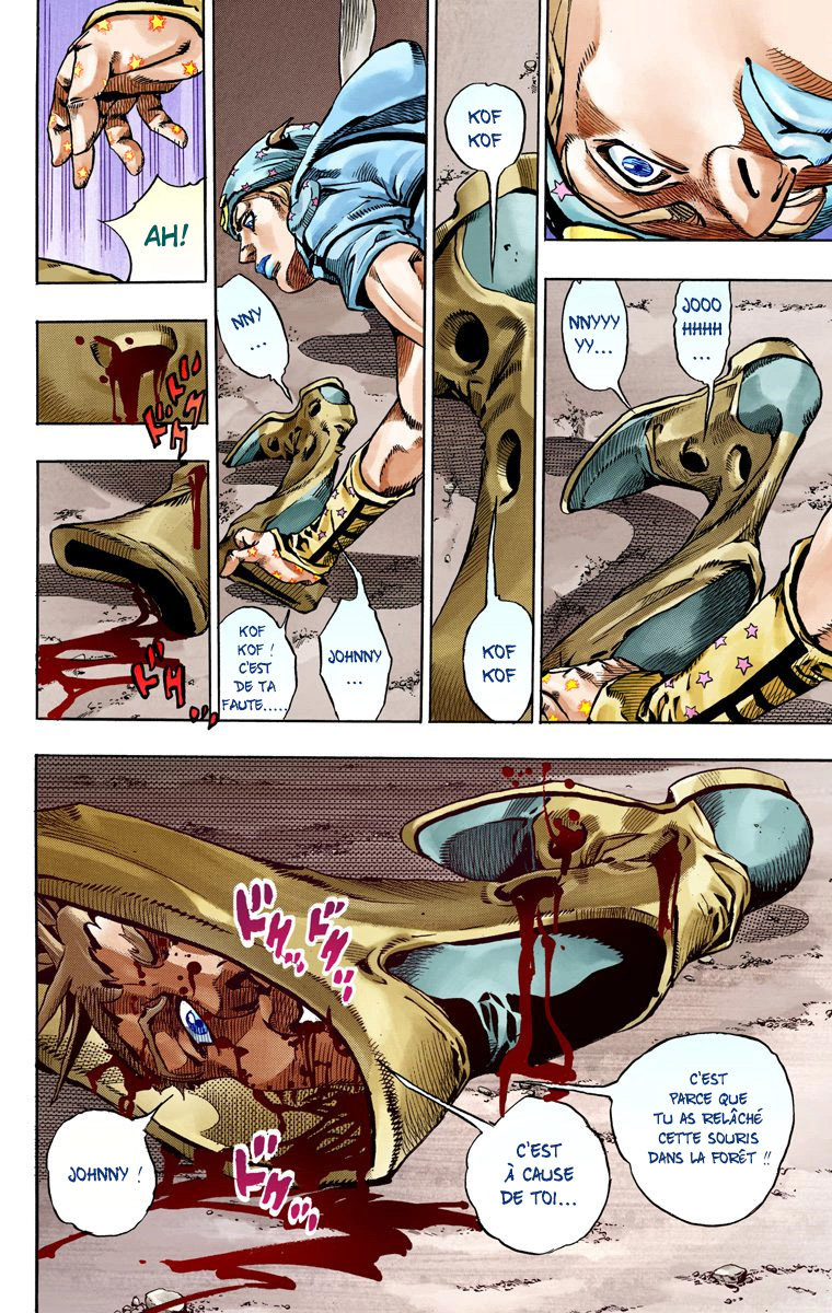 Read JoJo_s Bizarre Adventure Part 7 Steel Ball Run Official Colored FR Manga Online