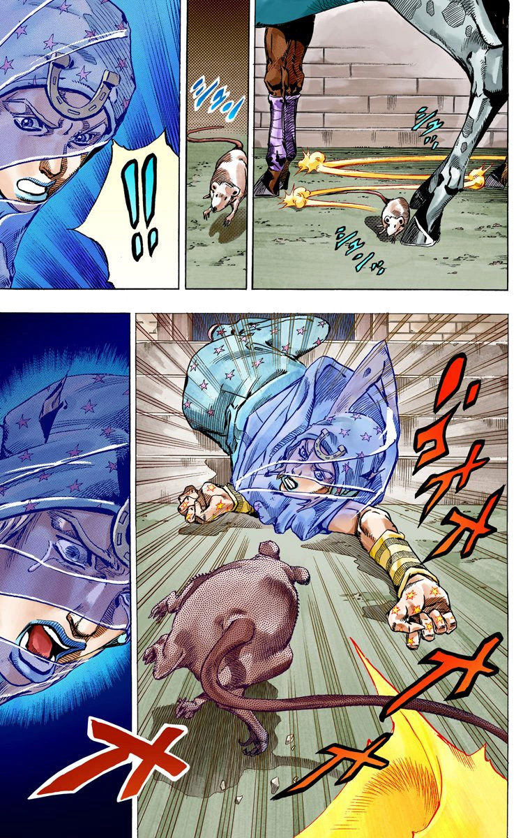 Read JoJo_s Bizarre Adventure Part 7 Steel Ball Run Official Colored FR Manga Online