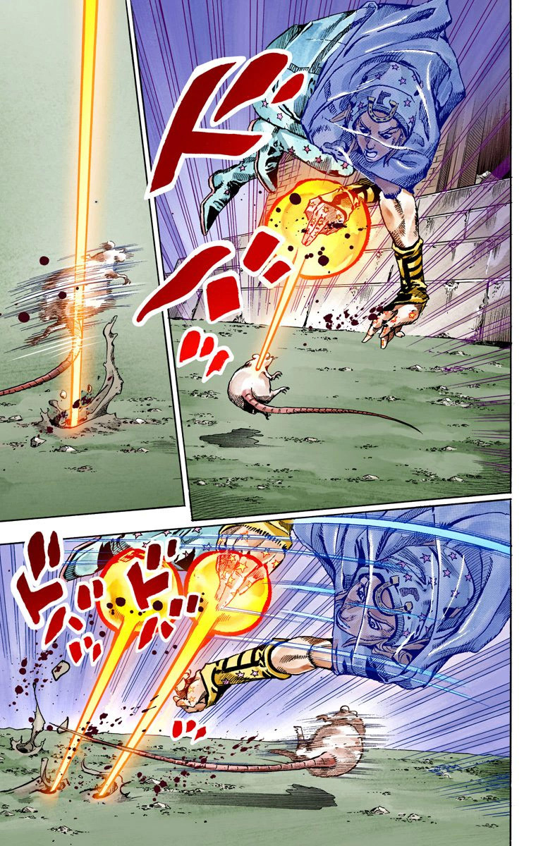 Read JoJo_s Bizarre Adventure Part 7 Steel Ball Run Official Colored FR Manga Online