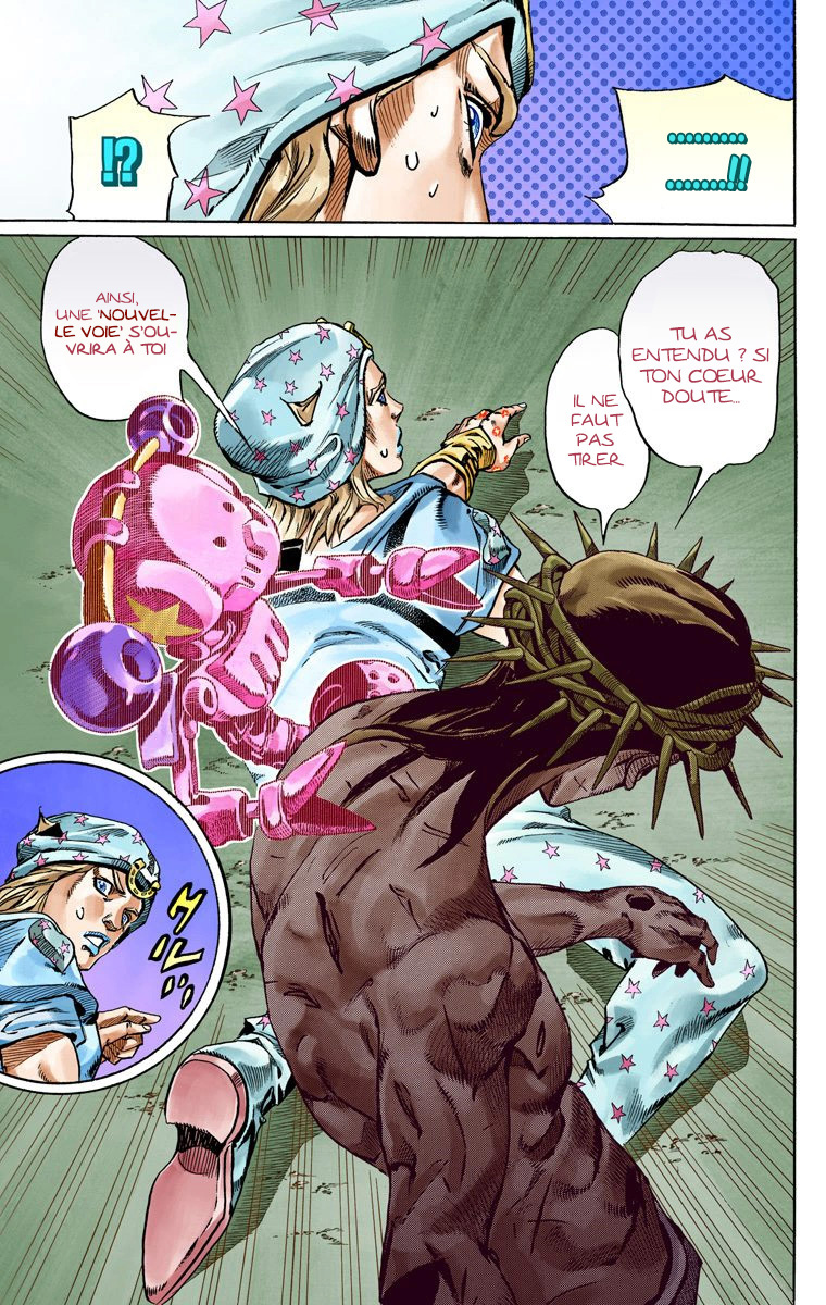 Read JoJo_s Bizarre Adventure Part 7 Steel Ball Run Official Colored FR Manga Online