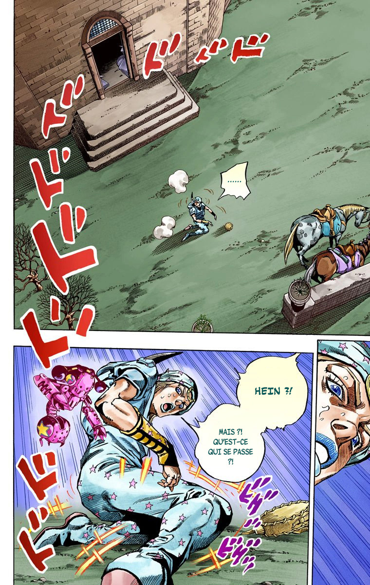 Read JoJo_s Bizarre Adventure Part 7 Steel Ball Run Official Colored FR Manga Online