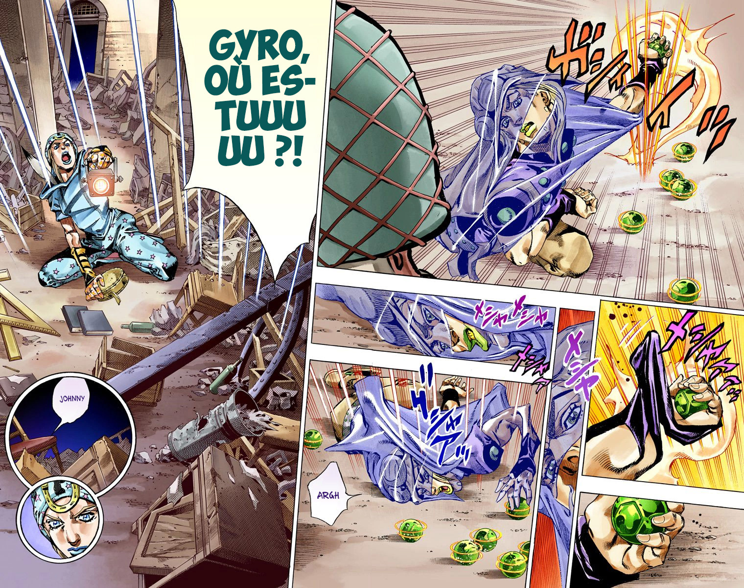 Read JoJo_s Bizarre Adventure Part 7 Steel Ball Run Official Colored FR Manga Online