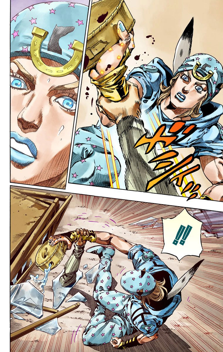 Read JoJo_s Bizarre Adventure Part 7 Steel Ball Run Official Colored FR Manga Online