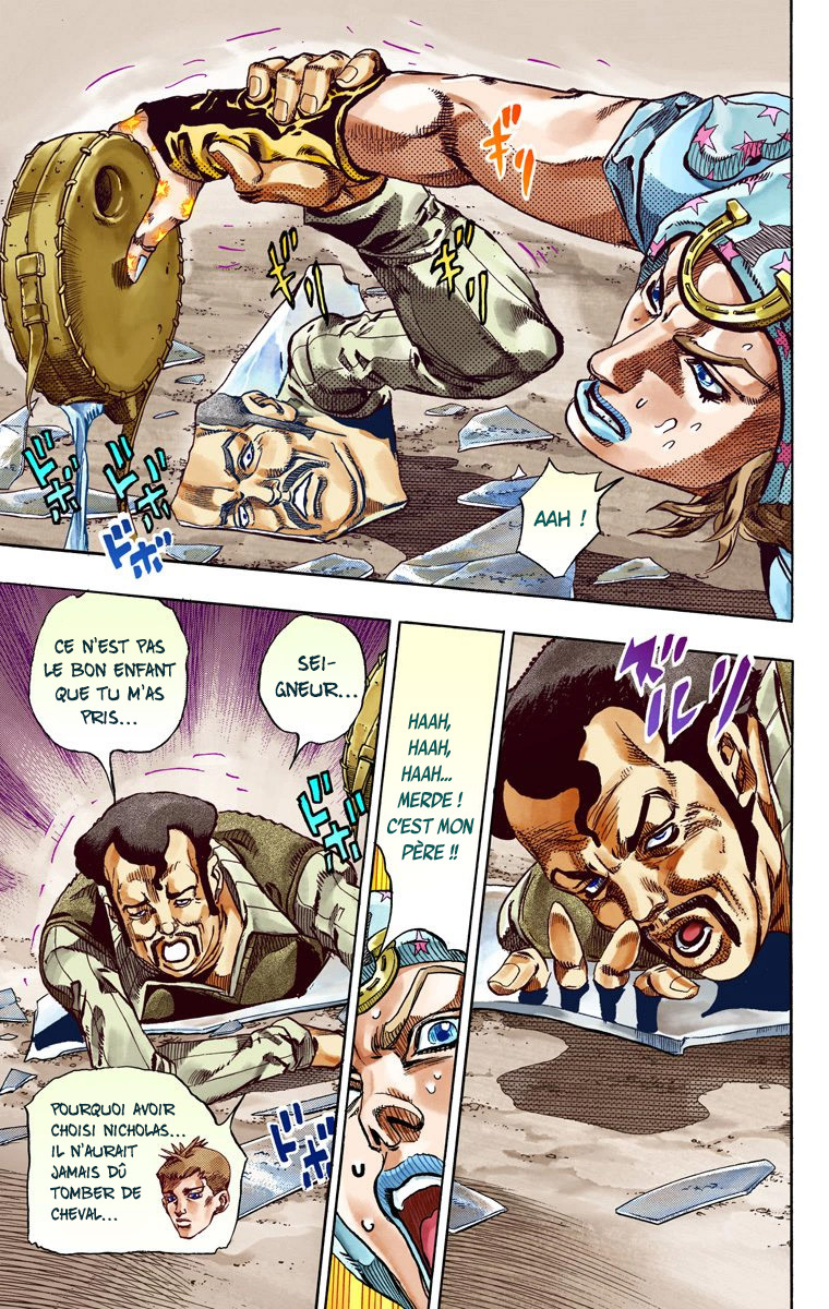 Read JoJo_s Bizarre Adventure Part 7 Steel Ball Run Official Colored FR Manga Online