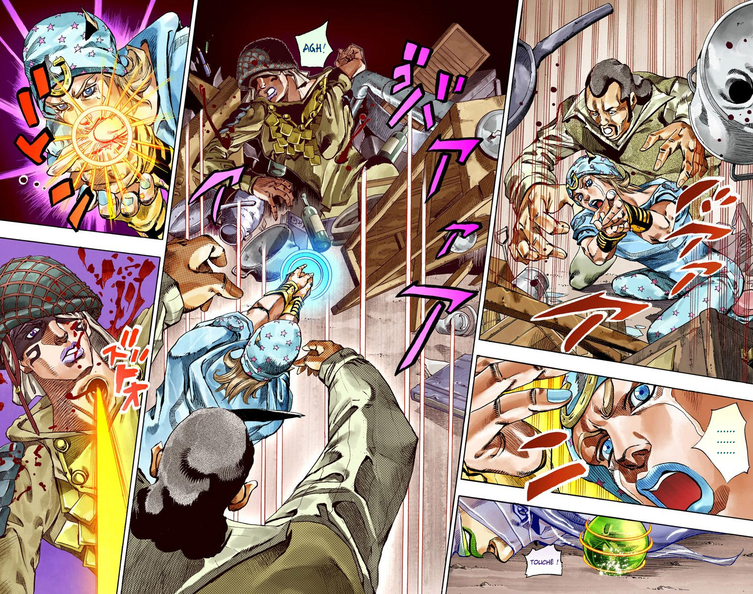 Read JoJo_s Bizarre Adventure Part 7 Steel Ball Run Official Colored FR Manga Online