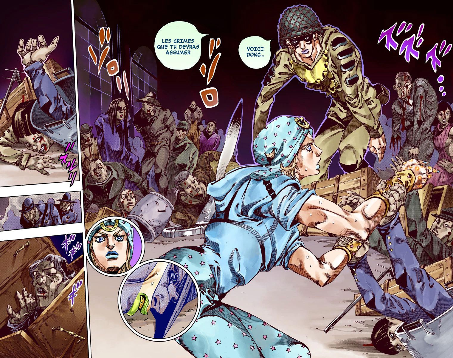 Read JoJo_s Bizarre Adventure Part 7 Steel Ball Run Official Colored FR Manga Online