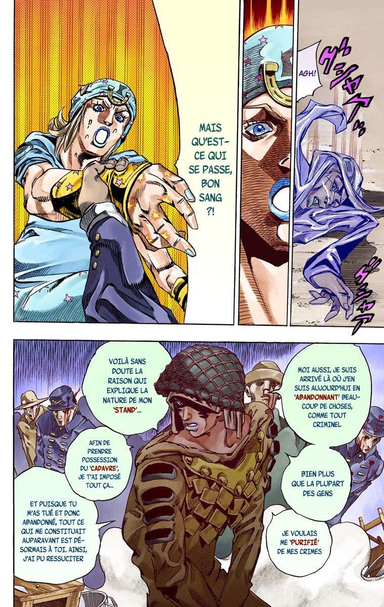 Read JoJo_s Bizarre Adventure Part 7 Steel Ball Run Official Colored FR Manga Online