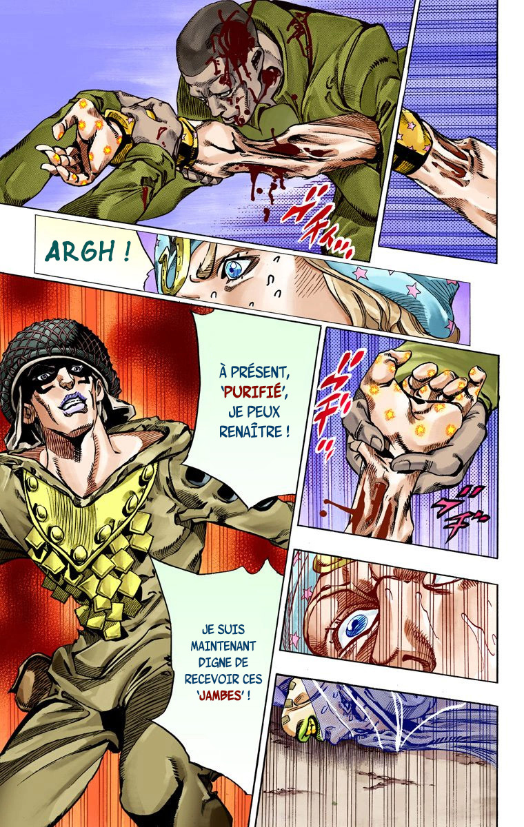 Read JoJo_s Bizarre Adventure Part 7 Steel Ball Run Official Colored FR Manga Online