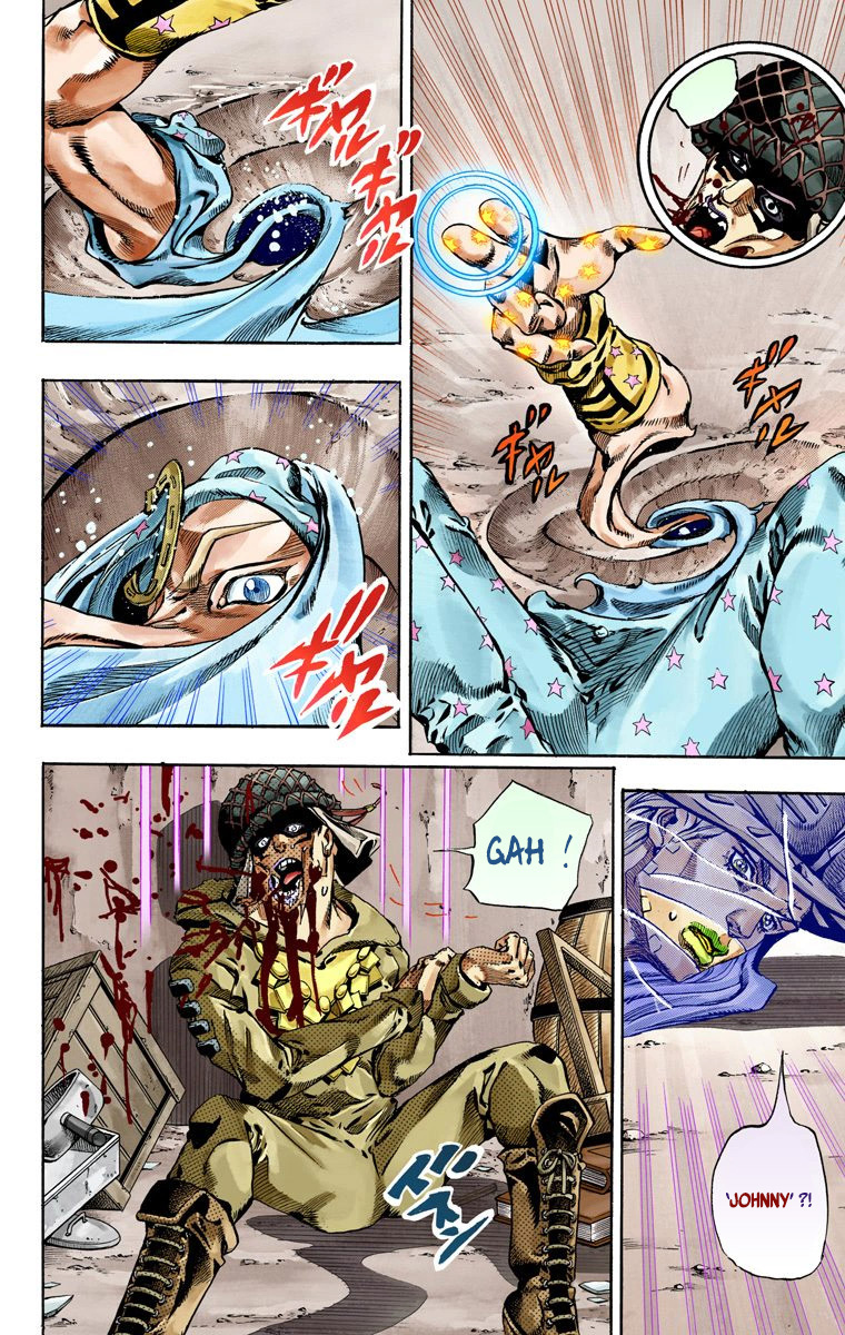 Read JoJo_s Bizarre Adventure Part 7 Steel Ball Run Official Colored FR Manga Online