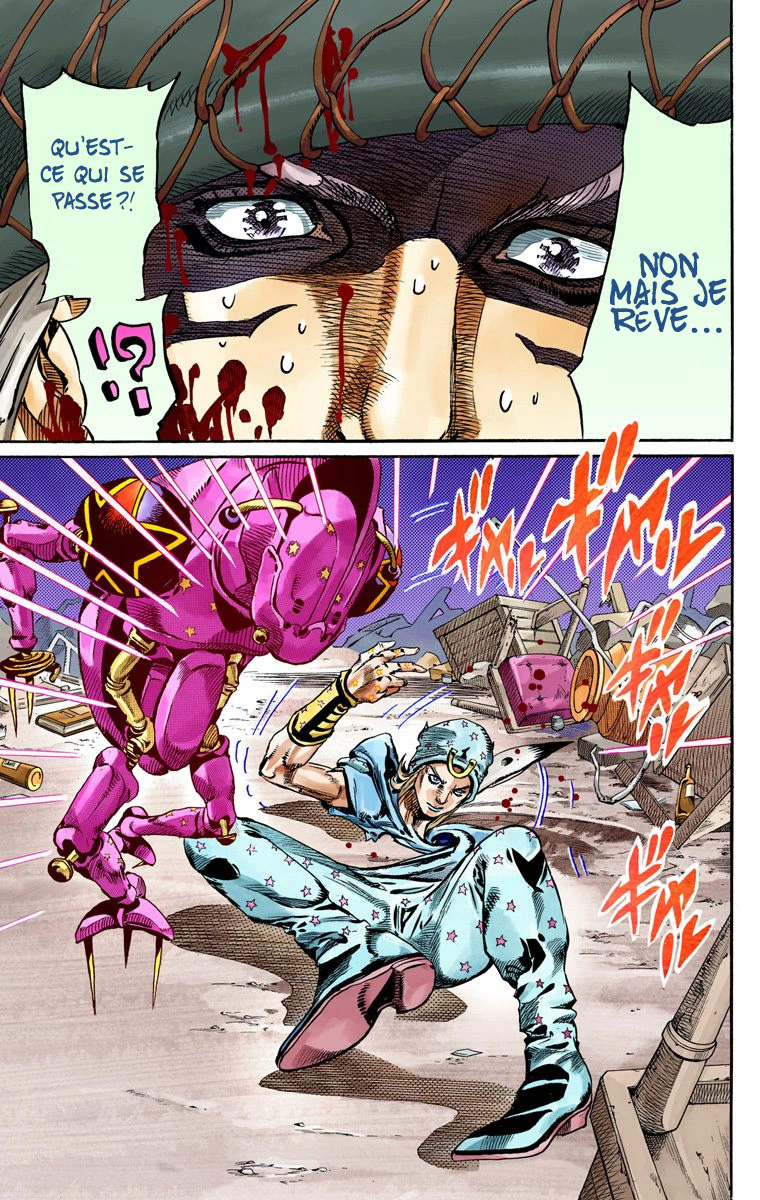 Read JoJo_s Bizarre Adventure Part 7 Steel Ball Run Official Colored FR Manga Online