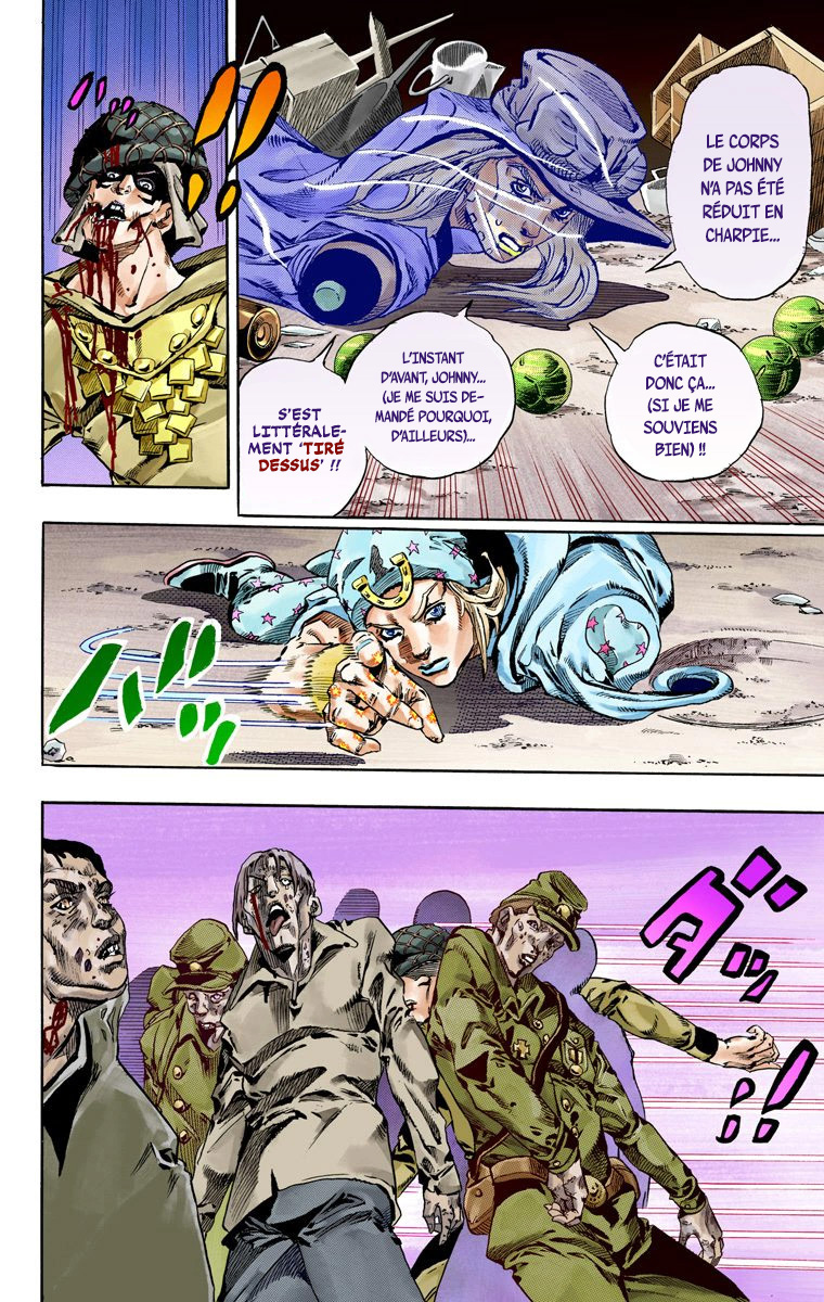 Read JoJo_s Bizarre Adventure Part 7 Steel Ball Run Official Colored FR Manga Online