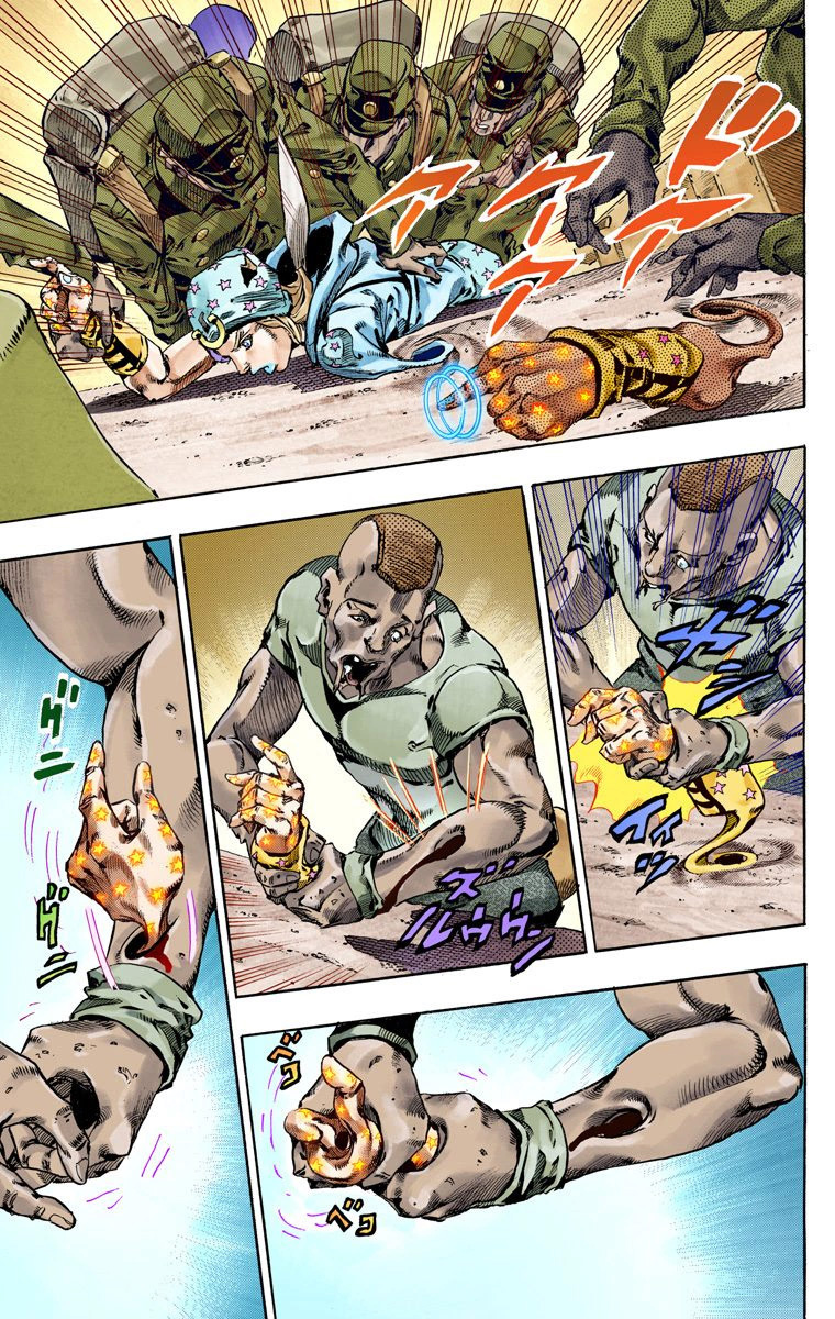 Read JoJo_s Bizarre Adventure Part 7 Steel Ball Run Official Colored FR Manga Online