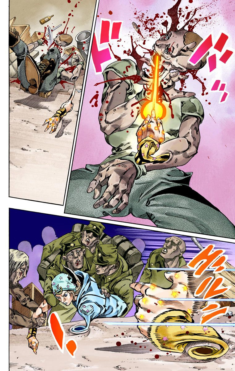 Read JoJo_s Bizarre Adventure Part 7 Steel Ball Run Official Colored FR Manga Online