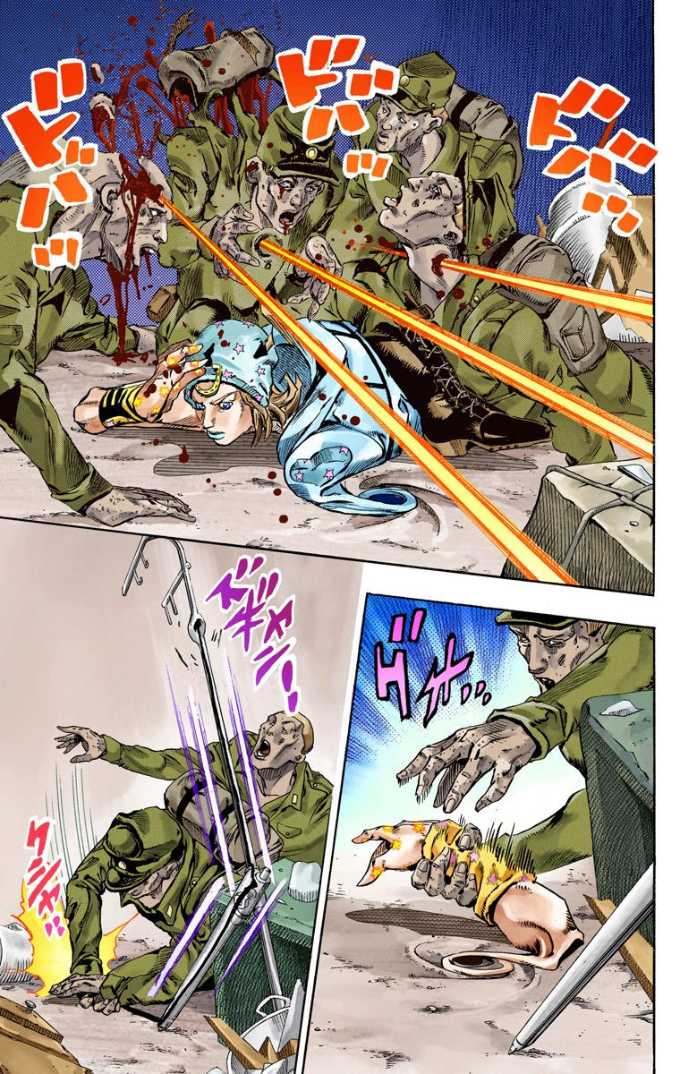 Read JoJo_s Bizarre Adventure Part 7 Steel Ball Run Official Colored FR Manga Online