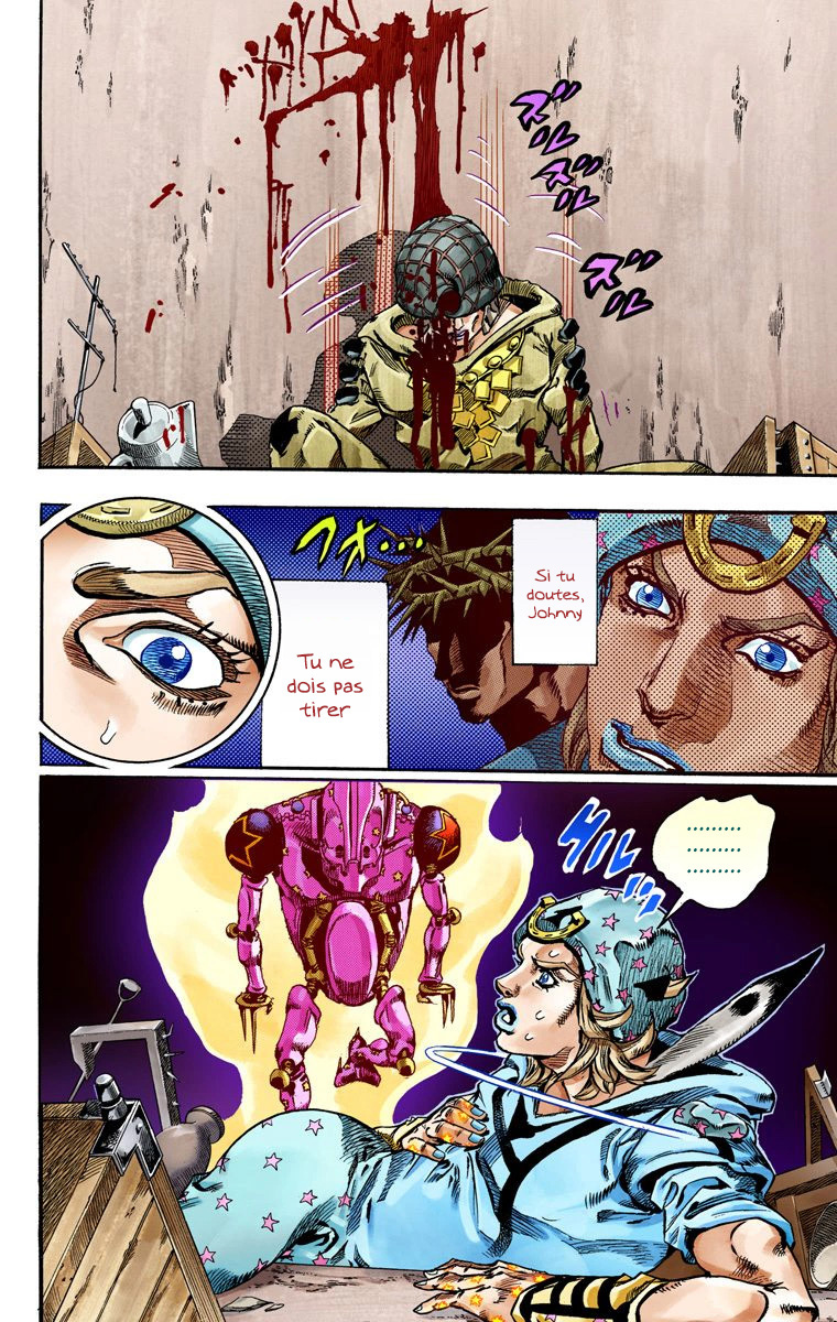 Read JoJo_s Bizarre Adventure Part 7 Steel Ball Run Official Colored FR Manga Online