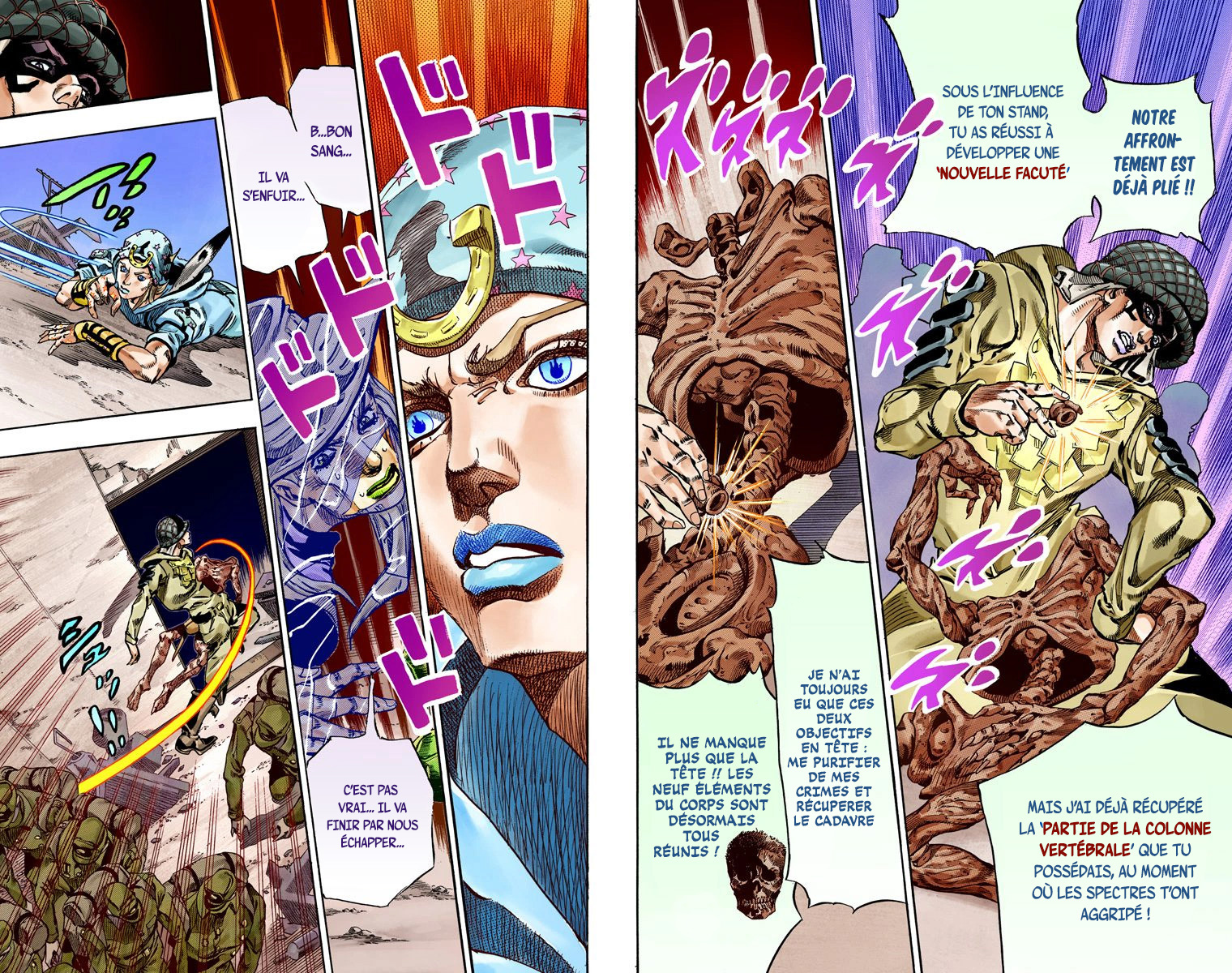 Read JoJo_s Bizarre Adventure Part 7 Steel Ball Run Official Colored FR Manga Online