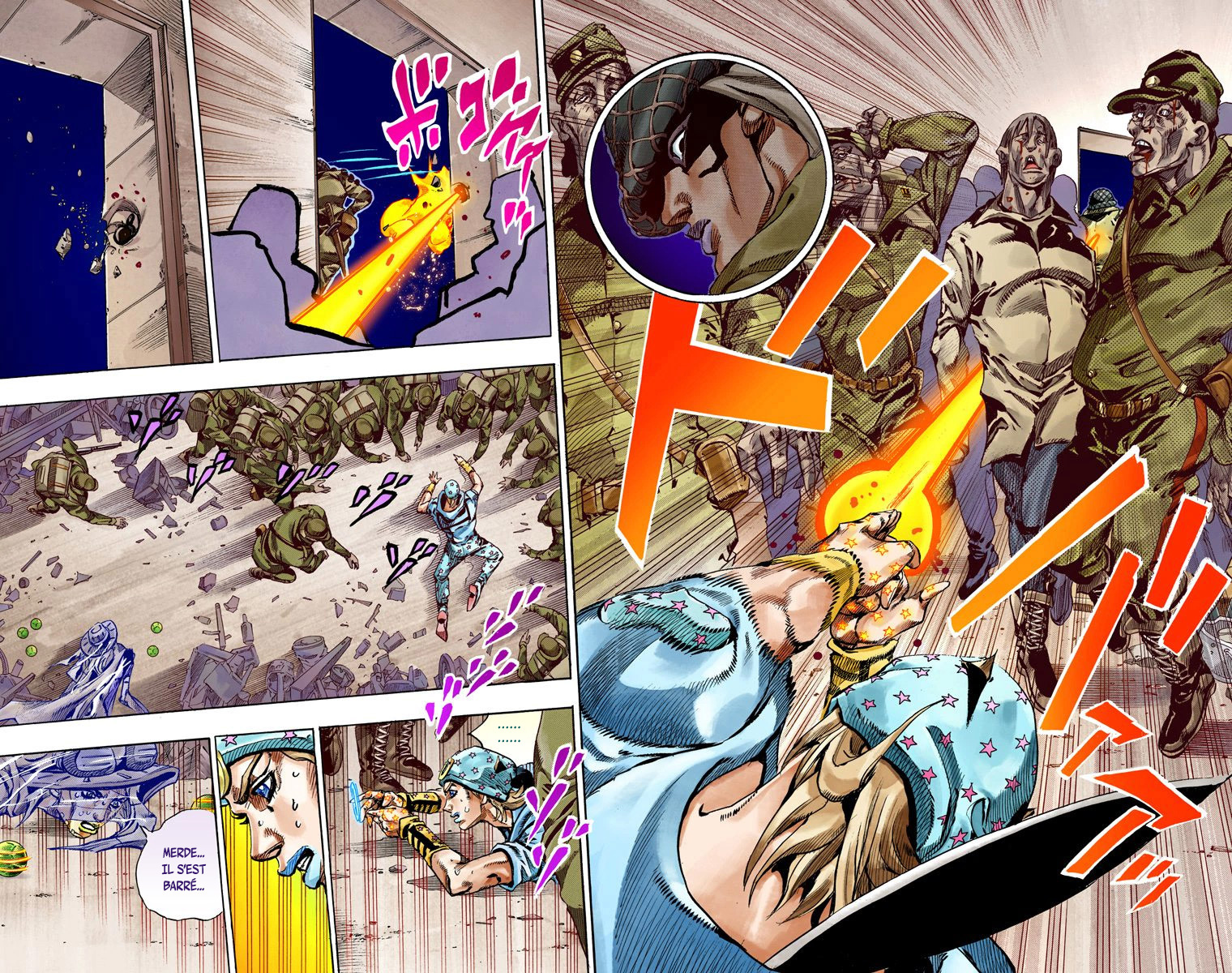Read JoJo_s Bizarre Adventure Part 7 Steel Ball Run Official Colored FR Manga Online