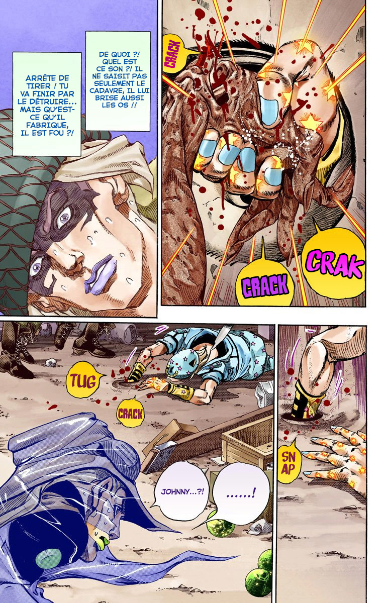 Read JoJo_s Bizarre Adventure Part 7 Steel Ball Run Official Colored FR Manga Online