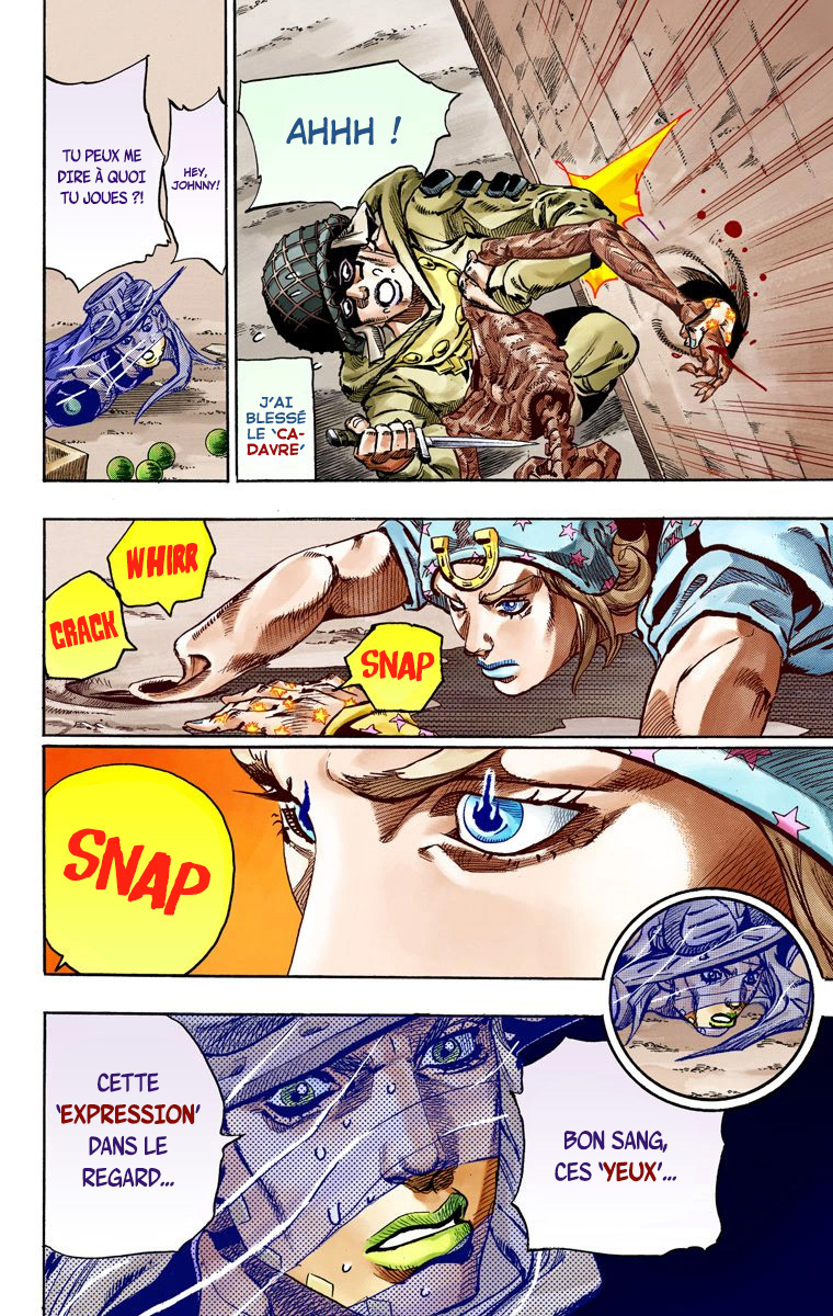 Read JoJo_s Bizarre Adventure Part 7 Steel Ball Run Official Colored FR Manga Online