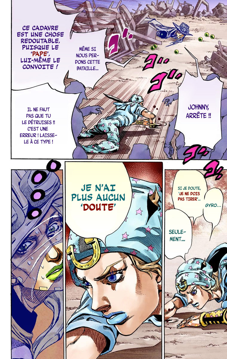 Read JoJo_s Bizarre Adventure Part 7 Steel Ball Run Official Colored FR Manga Online