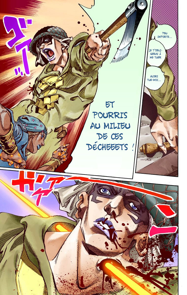 Read JoJo_s Bizarre Adventure Part 7 Steel Ball Run Official Colored FR Manga Online