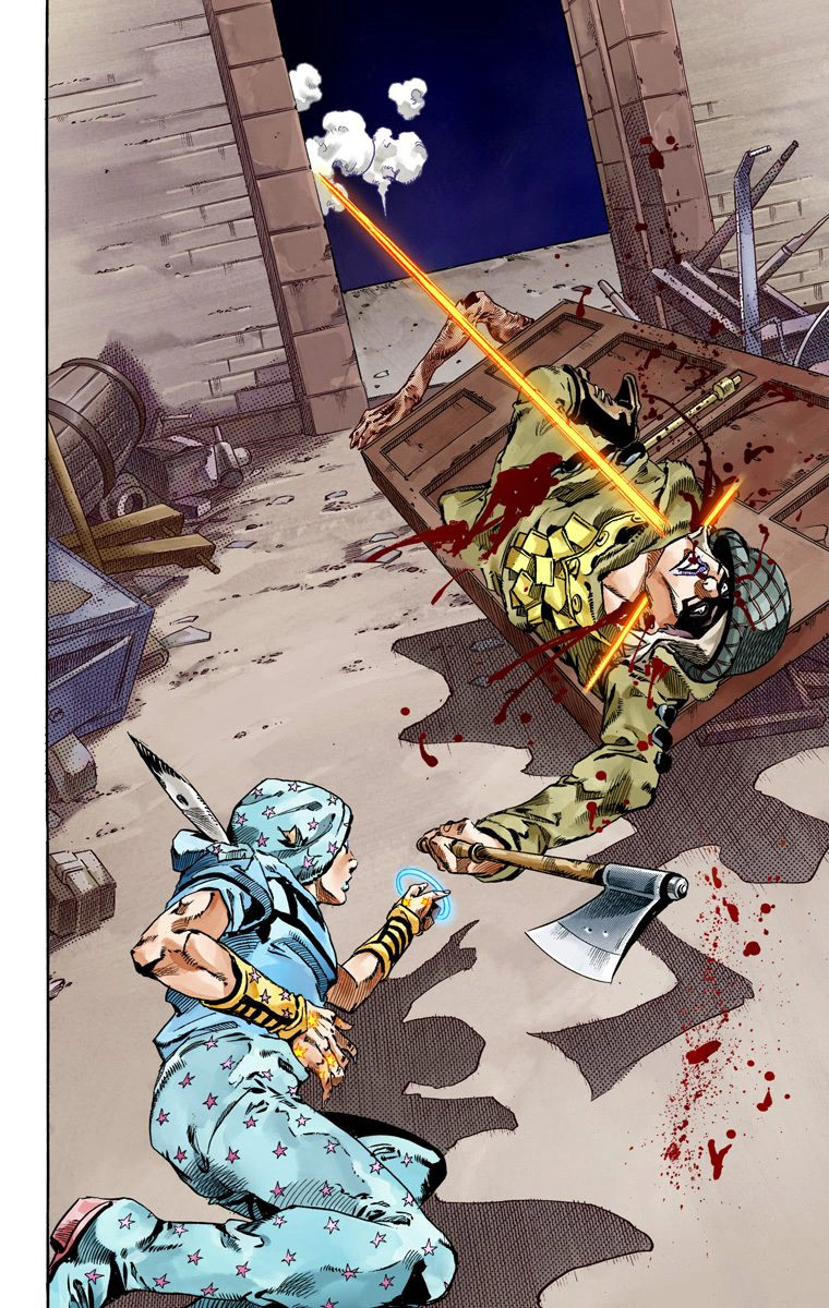 Read JoJo_s Bizarre Adventure Part 7 Steel Ball Run Official Colored FR Manga Online