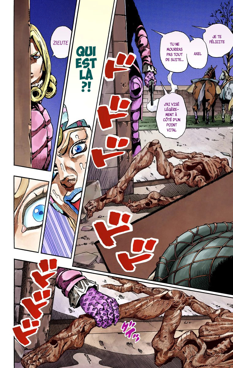 Read JoJo_s Bizarre Adventure Part 7 Steel Ball Run Official Colored FR Manga Online