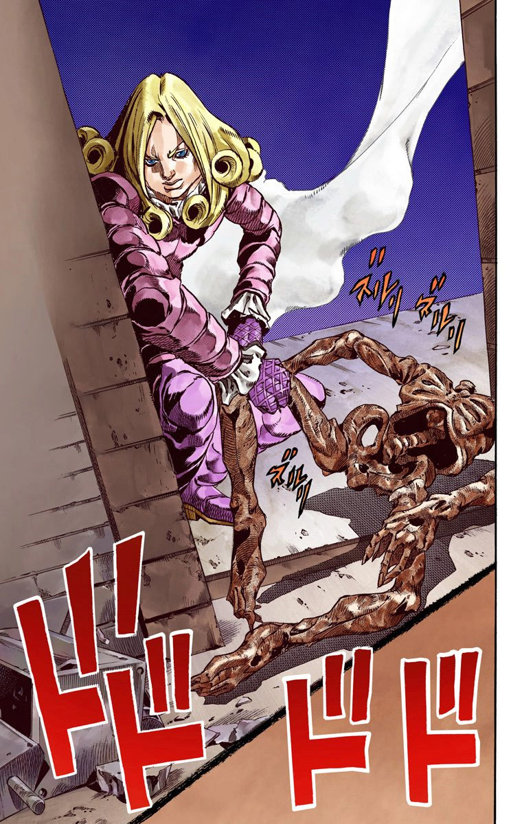Read JoJo_s Bizarre Adventure Part 7 Steel Ball Run Official Colored FR Manga Online