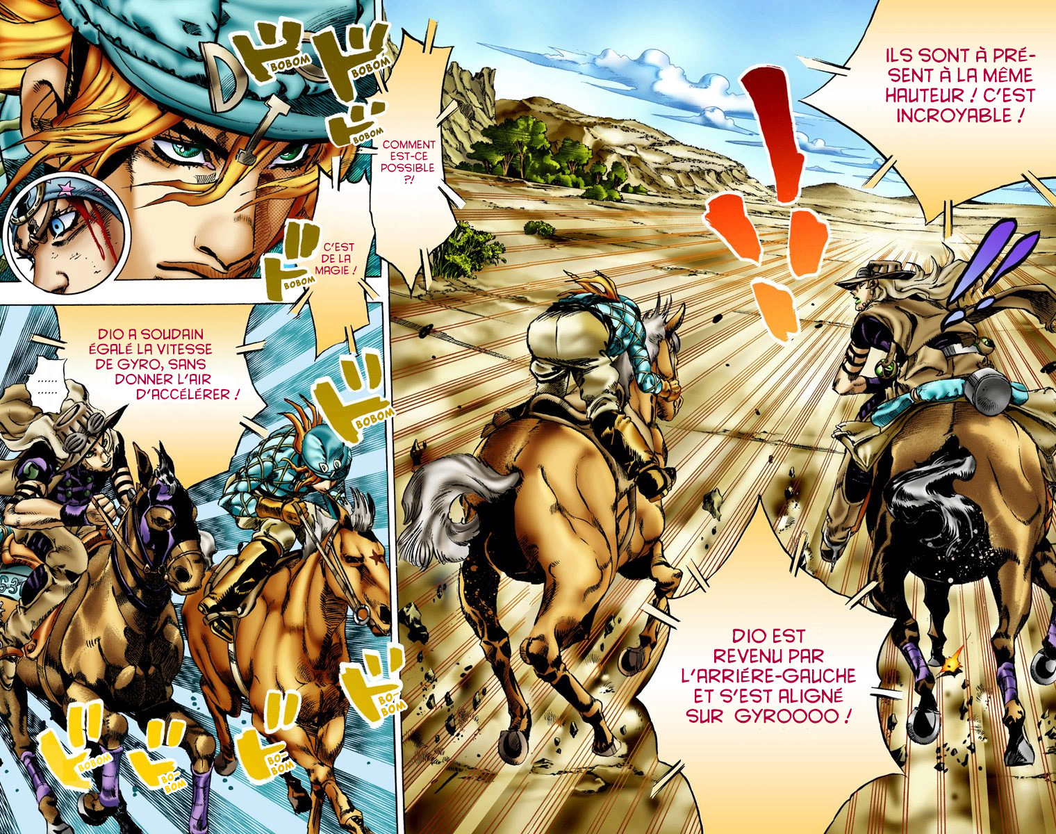 Read JoJo_s Bizarre Adventure Part 7 Steel Ball Run Official Colored FR Manga Online