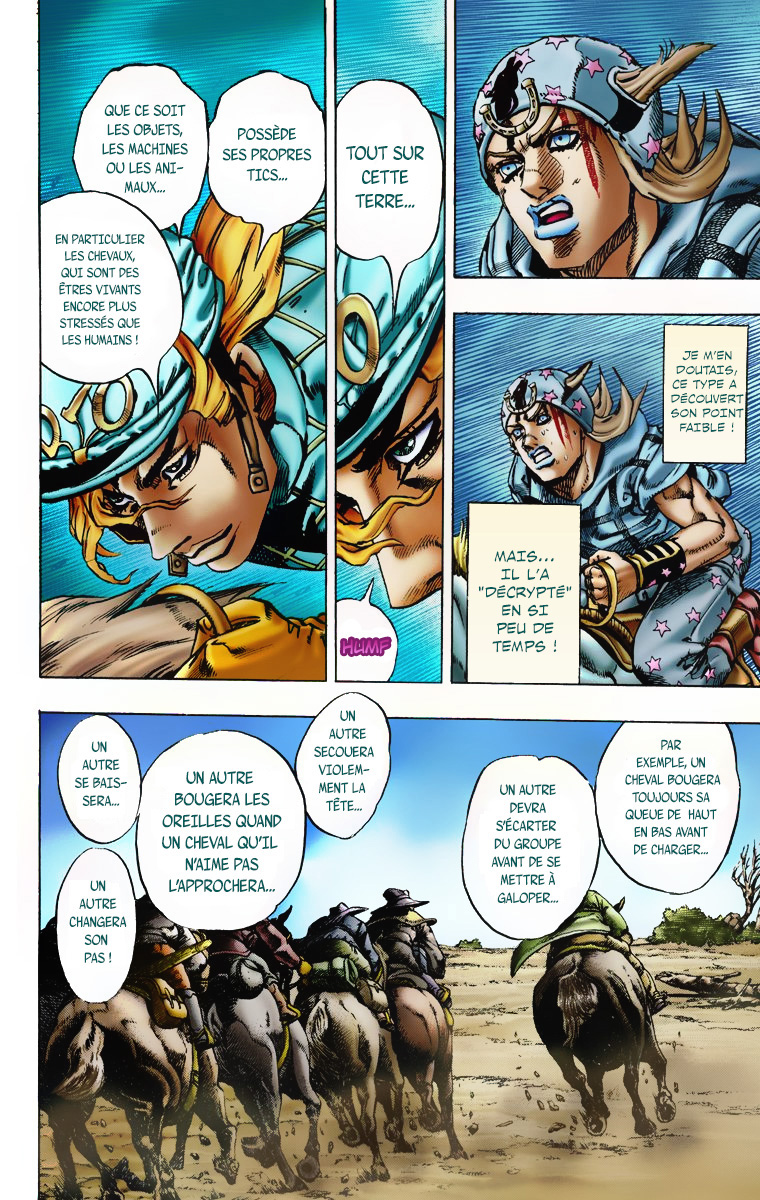 Read JoJo_s Bizarre Adventure Part 7 Steel Ball Run Official Colored FR Manga Online