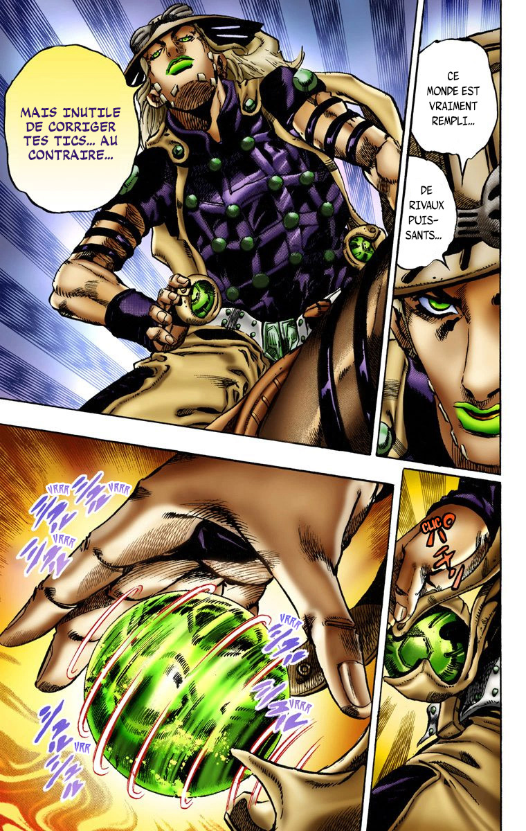 Read JoJo_s Bizarre Adventure Part 7 Steel Ball Run Official Colored FR Manga Online