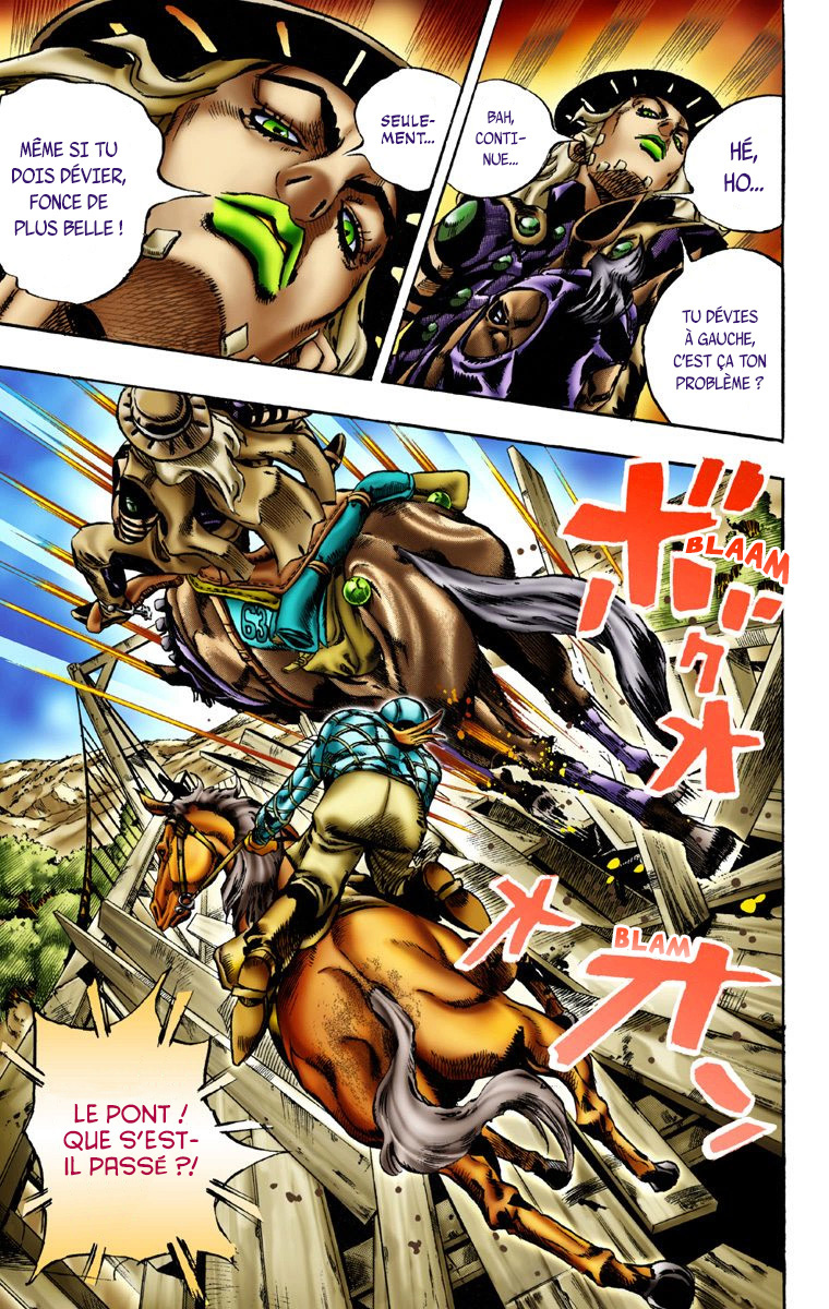 Read JoJo_s Bizarre Adventure Part 7 Steel Ball Run Official Colored FR Manga Online