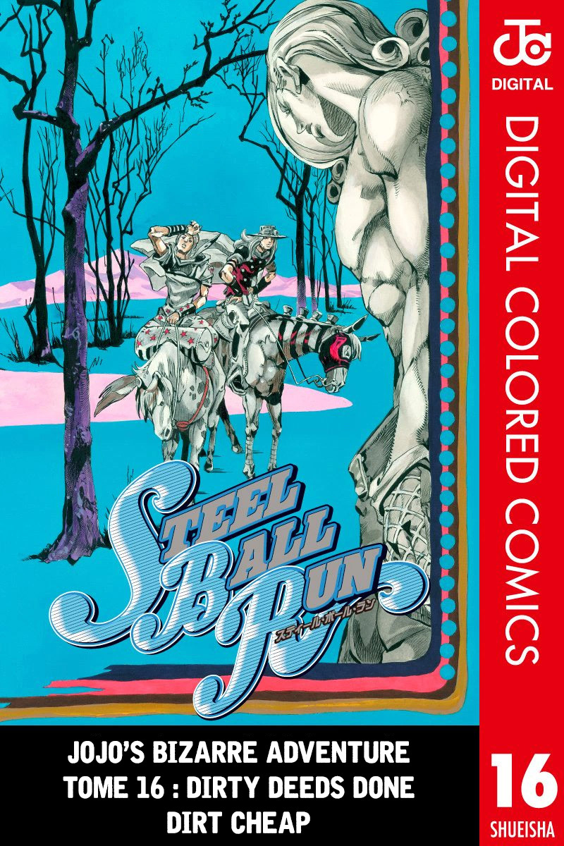Read JoJo_s Bizarre Adventure Part 7 Steel Ball Run Official Colored FR Manga Online
