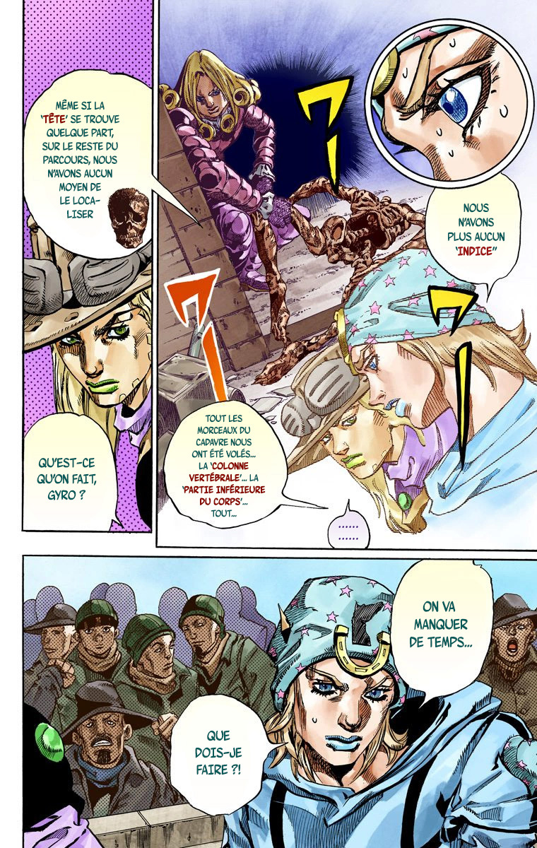 Read JoJo_s Bizarre Adventure Part 7 Steel Ball Run Official Colored FR Manga Online