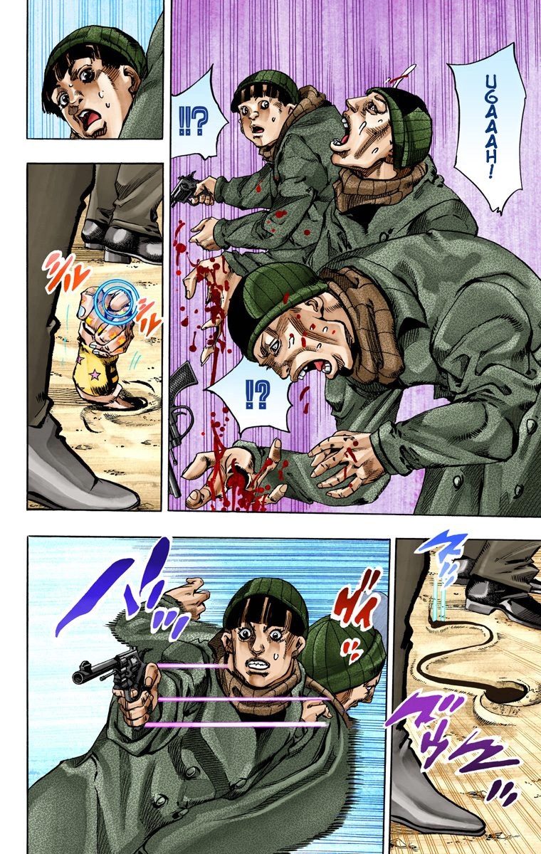 Read JoJo_s Bizarre Adventure Part 7 Steel Ball Run Official Colored FR Manga Online
