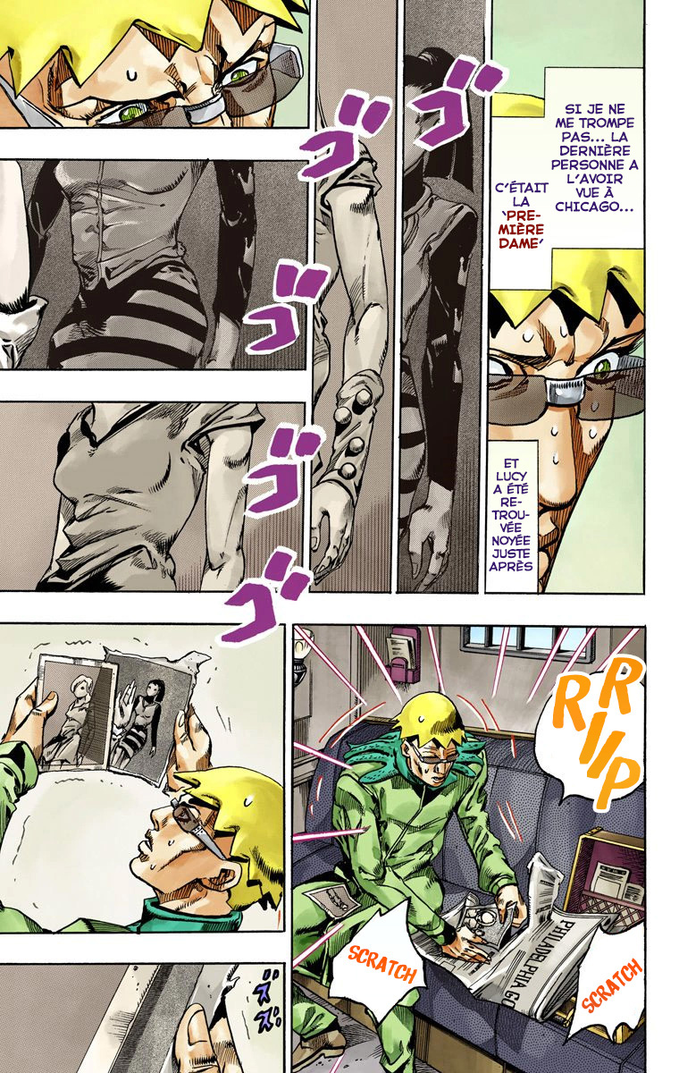 Read JoJo_s Bizarre Adventure Part 7 Steel Ball Run Official Colored FR Manga Online