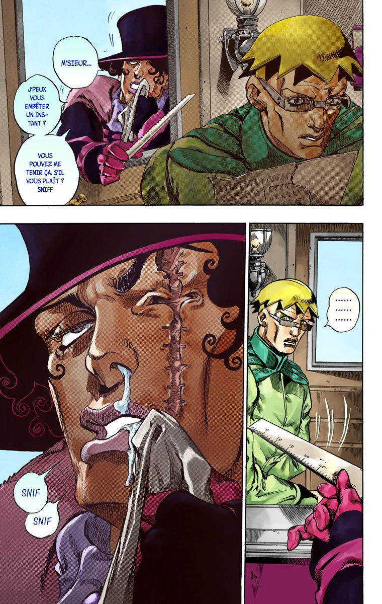 Read JoJo_s Bizarre Adventure Part 7 Steel Ball Run Official Colored FR Manga Online