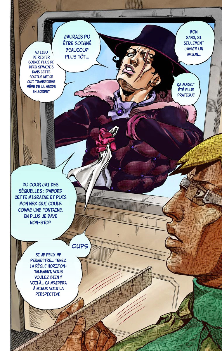 Read JoJo_s Bizarre Adventure Part 7 Steel Ball Run Official Colored FR Manga Online