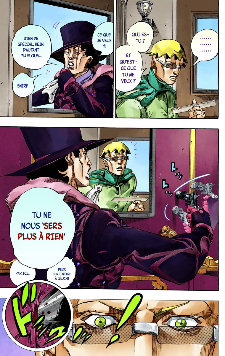 Read JoJo_s Bizarre Adventure Part 7 Steel Ball Run Official Colored FR Manga Online