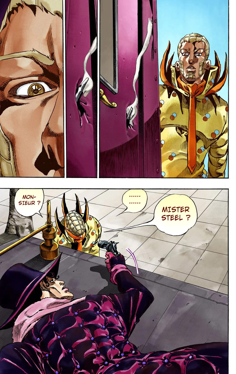 Read JoJo_s Bizarre Adventure Part 7 Steel Ball Run Official Colored FR Manga Online